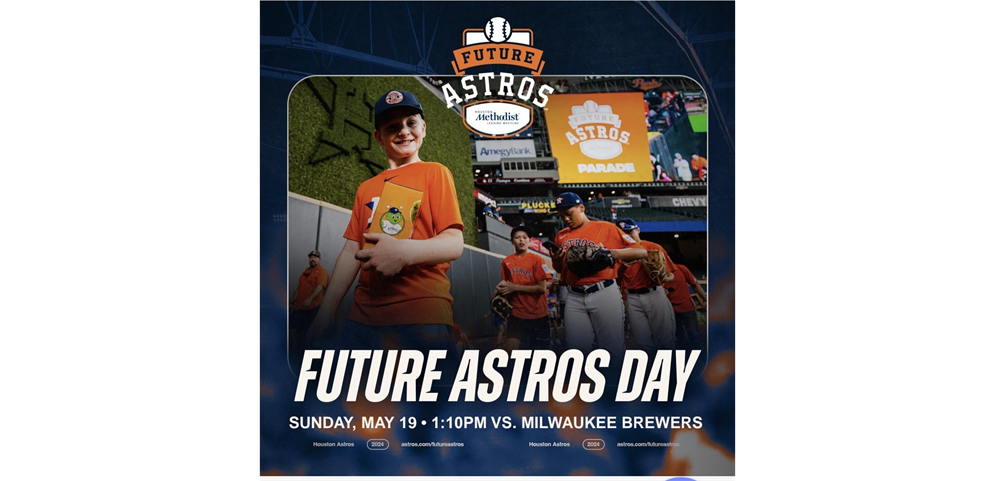 Future Astros Parade and Game Day